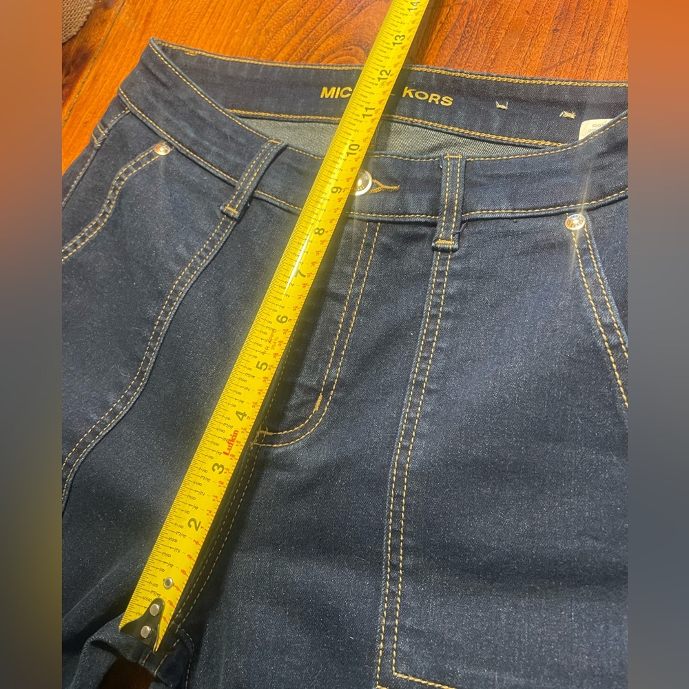 Michael Kors‎ Dark Blue wide Leg Jeans - Picture 9 of 9